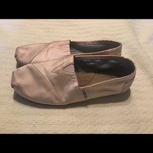 TOMS Blush Grossgrain Wedding Shoes Women’s Size 8